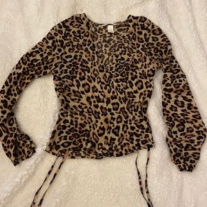 Cheetah blouse